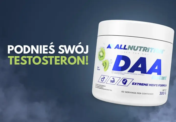 DAA Instant kiwi flavor od ALLNUTRITION. Podnieś swój testosteron! Daa co to? To suplement diety.