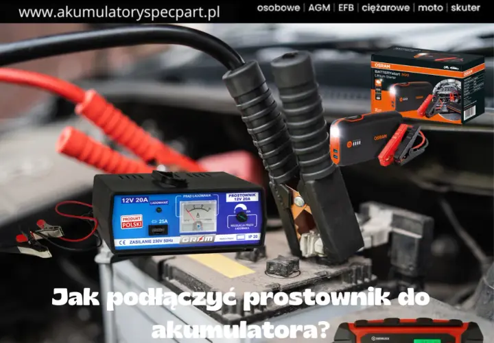 Prostownik który kabel to plus – uniknij błędów przy podłączeniu