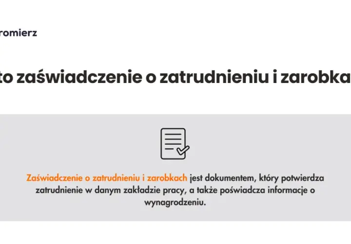 Zaświadczenie o zatrudnieniu - do czego jest naprawdę potrzebne?