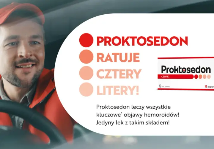 Proktosedon czopki ratują cztery litery! Lek na hemoroidy.