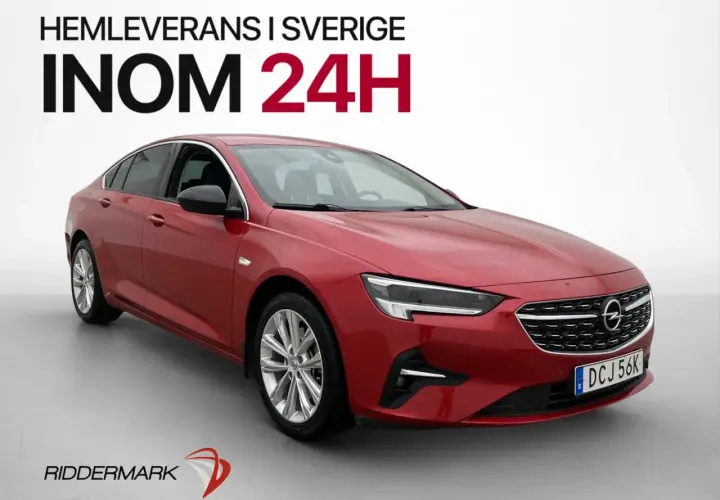 Röd Opel Insignia, perfekt för din nästa opel insignia begtest. Hemleverans inom 24h i Sverige.