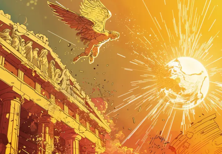 Dedal i Ikar komiks: Nowe spojrzenie na starożytny mit