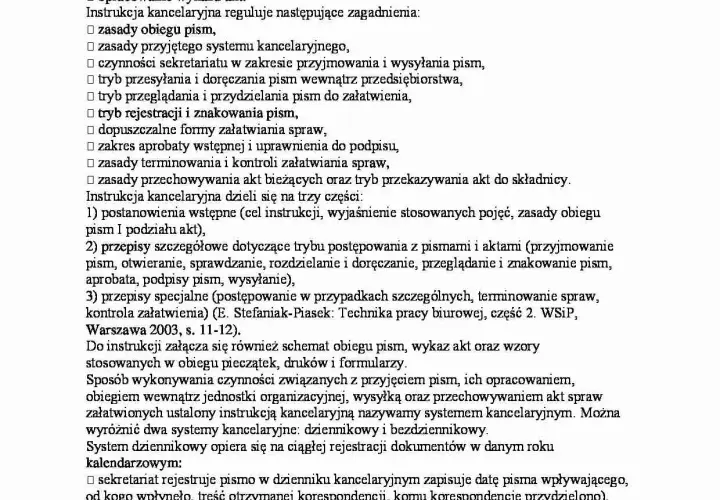 Co to jest instrukcja kancelaryjna i jak uniknąć błędów w dokumentacji
