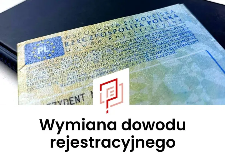 Brak miejsca w dowodzie rejestracyjnym? Czas na wymianę! Dokument z wieloma językami i symbolem PL.