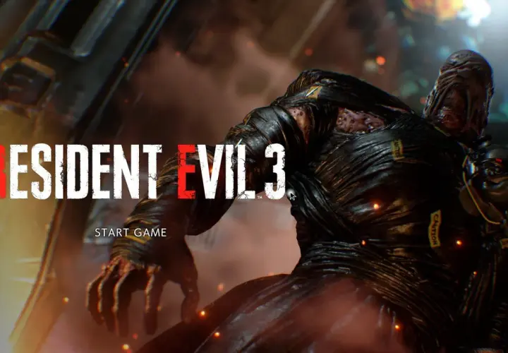 Nemesis grozi z ekranu tytułowego Resident Evil 3 Remake. Zobacz nasz poradnik, by przetrwać!