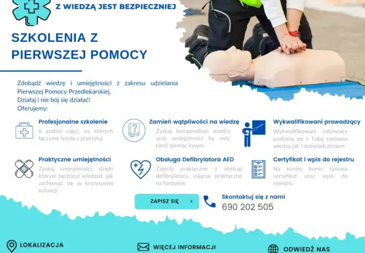 Jak długo ważne jest szkolenie z pierwszej pomocy i co grozi za brak aktualizacji