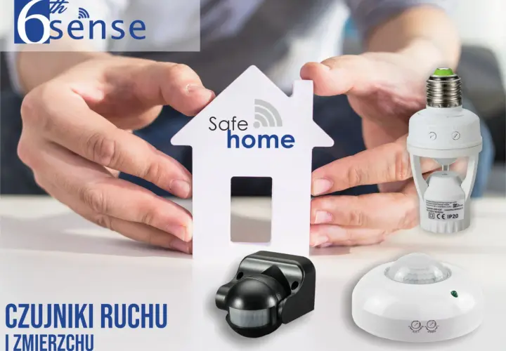 Nowoczesne czujniki ruchu w domu zapewniają bezpieczeństwo i komfort. Zadbaj o swój "Safe home".