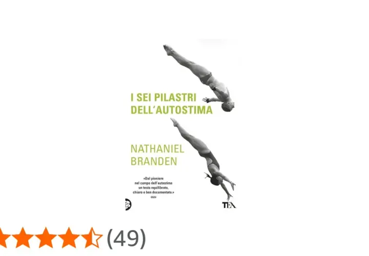 I sei pilastri dell'autostima di Nathaniel Branden: due tuffatori simboleggiano la ricerca dell'equilibrio interiore.