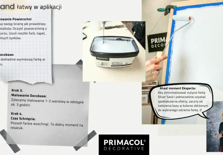 Jak nakładać farbę dekoracyjną? Poradnik krok po kroku