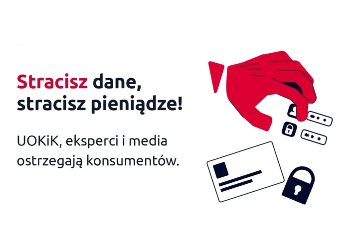 Czerwona dłoń sięga po dane i pieniądze. UOKiK ostrzega przed oszustwami, bo 8012 co to za numer może być pułapką.