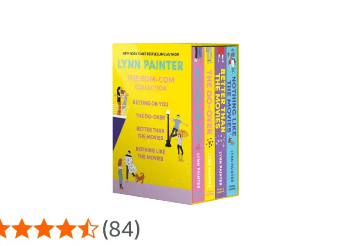 Kolekcja książek Lynn Painter "The Rom-Com Collection" zawiera cztery tytuły: "Betting On You", "The Do-Over", "Better Than The Movies" i "Nothing Like The Movies".