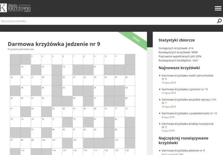 Obsesja inaczej: Rozszyfrowane tajemnice w krzyżówkach