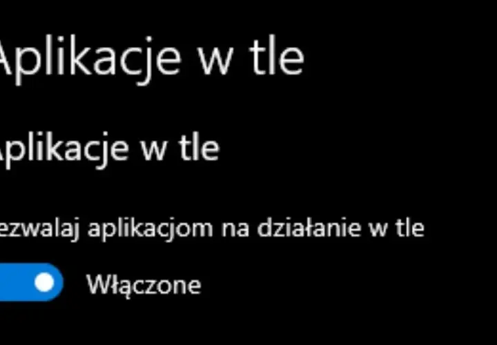 Jak wyłączyć aplikacje w tle Windows 11 i poprawić wydajność systemu