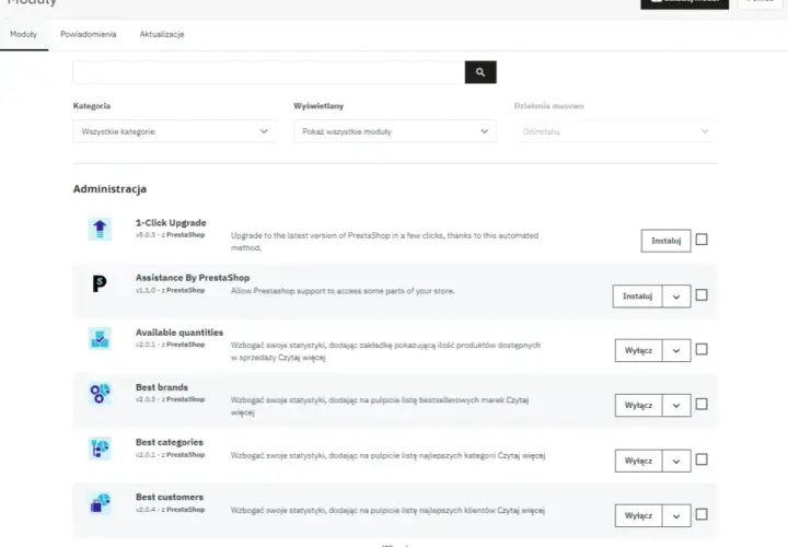 Dlaczego w PrestaShop nie można zaktualizować ustawień i jak to naprawić