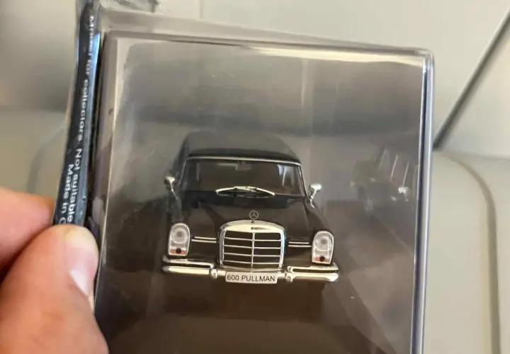 Mercedes 600 w skali 1:43 - Kolekcjonerski model dla pasjonatów