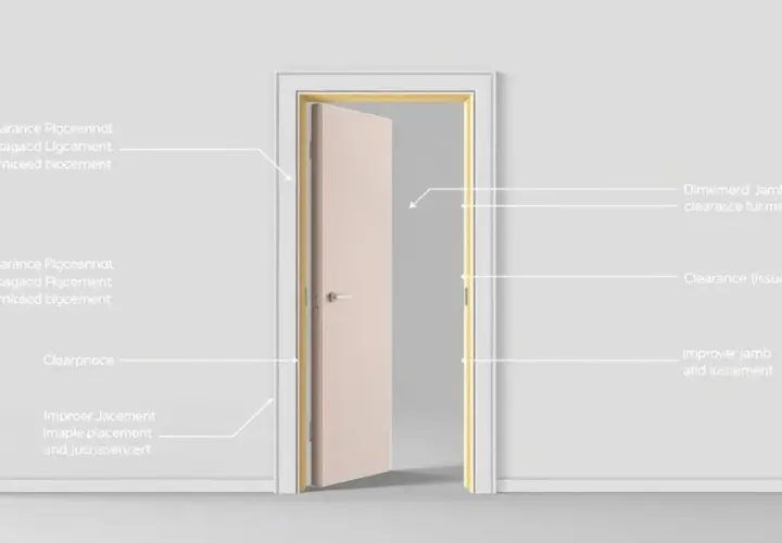 Jaki otwór pod drzwi 70 cm: uniknij błędów przy pomiarach