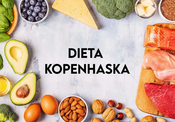 Dieta kopenhaska jadłospis: awokado, jagody, jajka, łosoś, kurczak, wołowina, orzechy, brokuły, szpinak, ser, masło, siemię lniane.