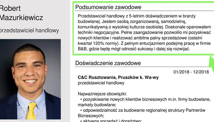 Profil zawodowy w CV: Jak napisać skuteczne podsumowanie?
