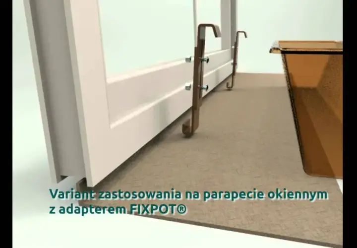 Jak przymocować doniczkę do parapetu, aby uniknąć jej upadku