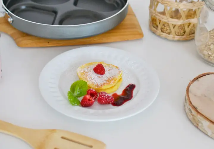 Przepis na najzdrowsze fit placuszki jogurtowe: tylko 329 kcal w porcji