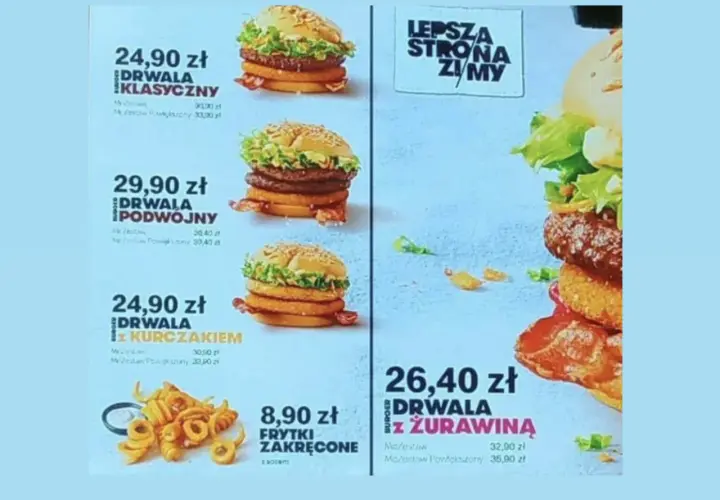 Ile kosztuje burger w McDonald's i innych fast foodach? Ceny 2023