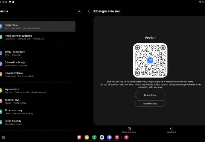 Jak wpisać hasło do wifi w telefonie? Zeskanuj kod QR, aby połączyć się z siecią Vector bez hasła.