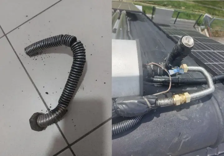 Uszkodzony, przegrzany kolektor. Co robić? Wymiana uszkodzonego elementu instalacji solarnej.