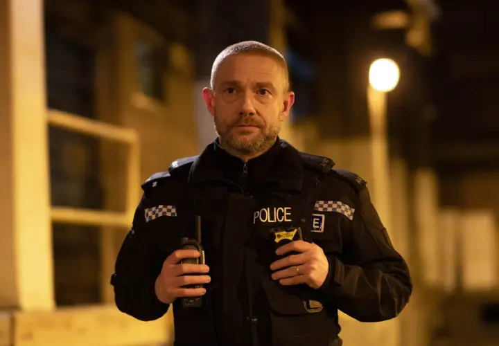 Polis i mörker, redo för nya utmaningar i en spännande ny svensk serie.