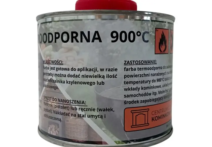 Farba do kominków - wybór i zastosowanie odpornych powłok