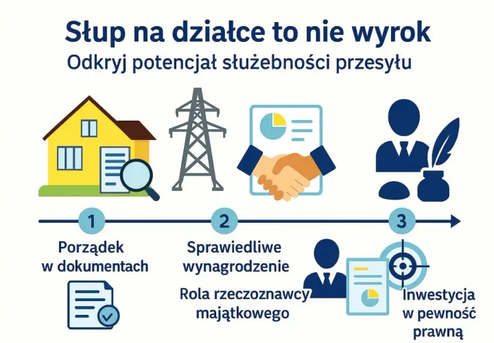 Jak ustalić, ile żądać za służebność przesyłu? Proces: dokumenty, sprawiedliwe wynagrodzenie, inwestycja w pewność prawną.