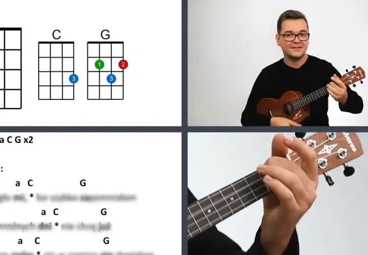 Jak zagrać Czas, który pozostał na ukulele – proste chwyty i instrukcje