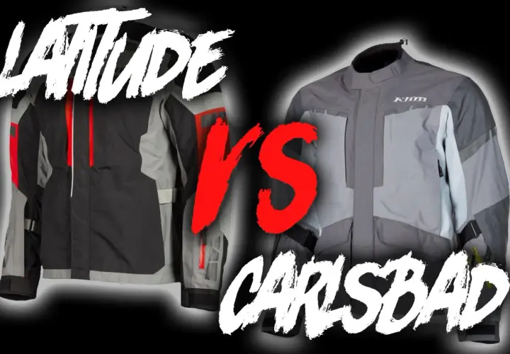 Chaqueta Latitude vs. Carlsbad: ¿cuál es mejor? Comparativa de tecnologías OutDry vs. Gore-Tex para motociclistas.