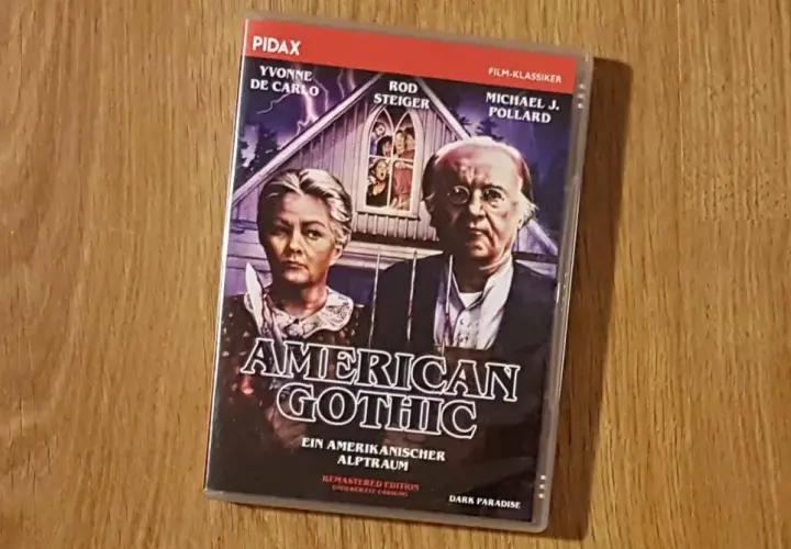 DVD-Cover "American Gothic" mit Yvonne De Carlo und Rod Steiger. Ein amerikanischer Alptraum.