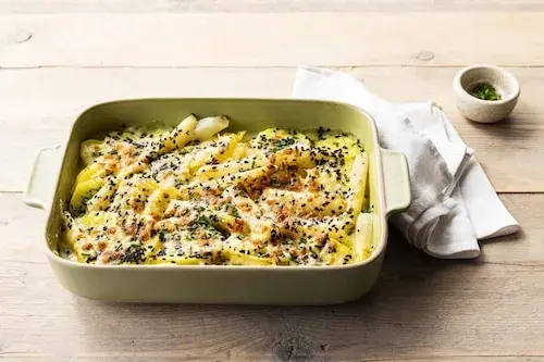 Zapiekanka ziemniaczana z zupą cebulową Knorr - prosty przepis na smakowite danie