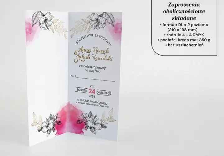 Jak wydrukować składane zaproszenia w domu? Poradnik krok po kroku