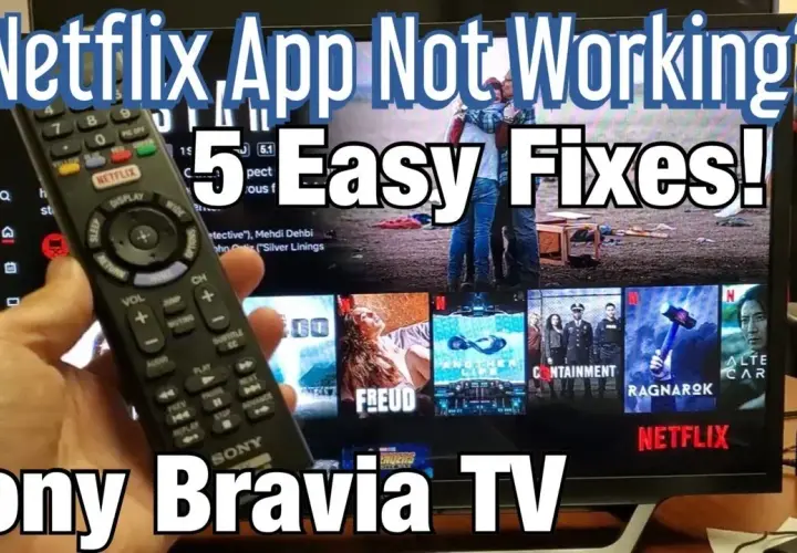 Jak zaktualizować Netflix na telewizorze Sony i uniknąć problemów z aplikacją