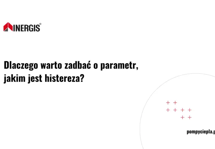 Logo INERGIS i pytanie: "Dlaczego warto zadbać o parametr, jakim jest histereza?".