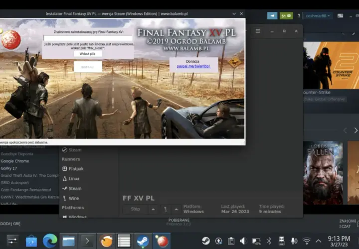 Final Fantasy XV spolszczenie - kompletna instrukcja instalacji 2025