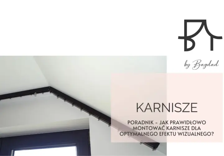 Karnisze w rogu pokoju. Dowiedz się, co warto wiedzieć przed wyborem karnisza do domu, by uzyskać optymalny efekt wizualny.