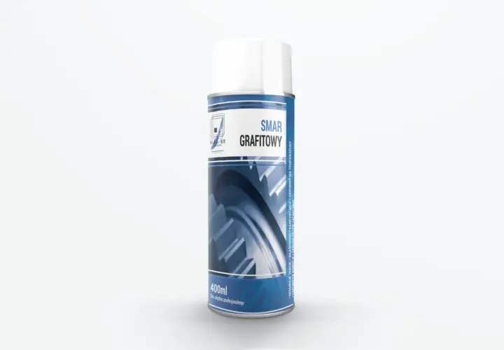 Smar grafitowy w sprayu MAG-BE 400ml. Do czego? Do profesjonalnego użytku, redukuje tarcie, chroni przed zatarciami.