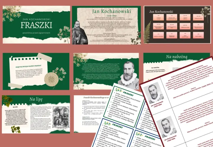 Kochanowski: Fraszka "O żywocie ludzkim". Czy jesteśmy marionetkami?