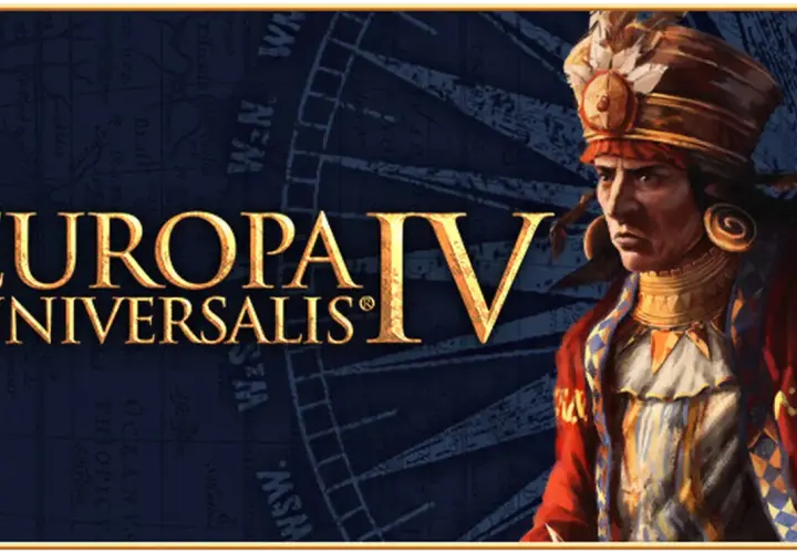 Europa Universalis IV. Postać w stroju rdzennego Amerykanina na tle mapy świata. Szukasz kodów do gry?