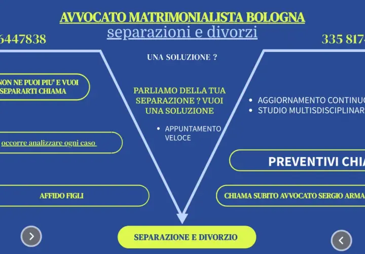 Guida alle fasi della separazione e divorzio: contatti, soluzioni e preventivi chiari.