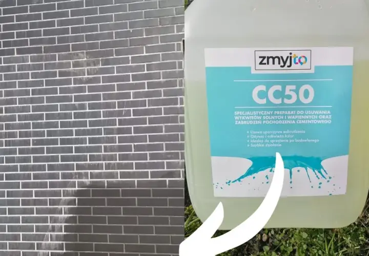 Czyscik Uniwersalny Glow - środek do usuwania wykwitów wapiennych