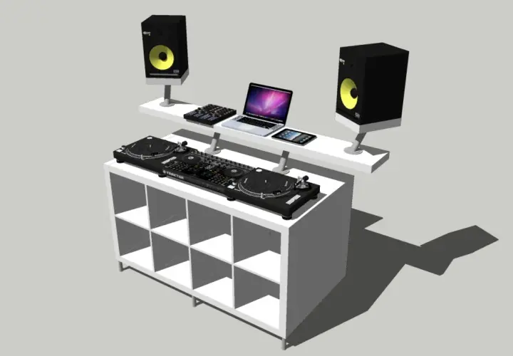 Jak zbudować stół DJ? Poradnik DIY: wymiary, koszty, IKEA hack