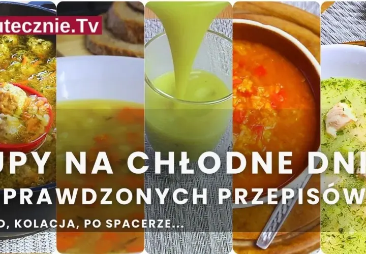 Zupy na obiad: 40+ przepisów na każdą porę roku. Gotuj z Klaudią!