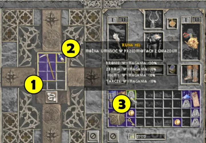 Diablo 2: Jak wyjąć klejnot? Runa Hel odzyskaj przedmiot!