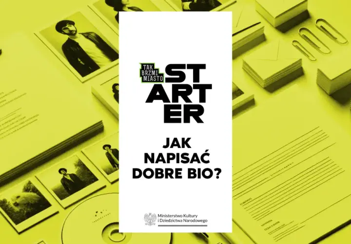 Starter. Jak napisać dobre bio? Inspiracje i wskazówki, by stworzyć fajne biogramy.