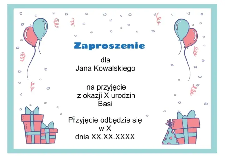 Zachwyć gości! Zaproszenie na urodziny: szablony i pomysły