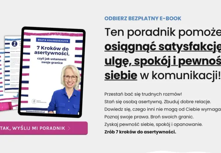 Poradnik "7 Kroków do asertywności" pomoże Ci radzić sobie z toksycznym ojcem, budować granice i odzyskać spokój.